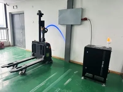 Robot automatizado de manipulación de materiales AGV